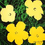 Andy Warhol Kleur Lithografie " Poppy Flowers Nr 9 " Ges Gen, Ophalen of Verzenden