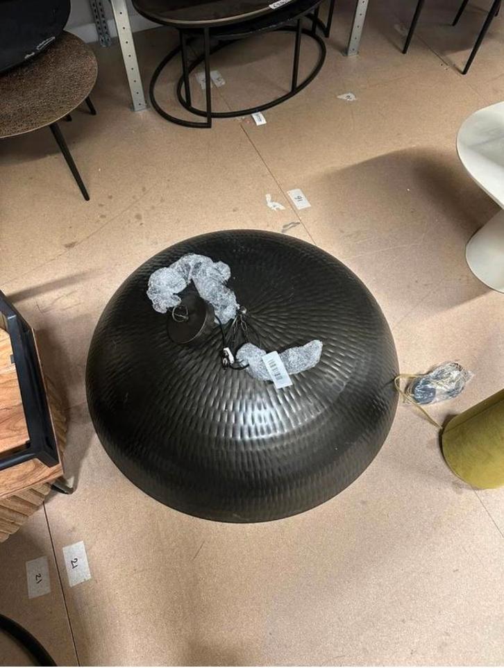 Hoyz collection - Hanglamp - Brons antiek, Huis en Inrichting, Lampen | Hanglampen, Zo goed als nieuw, Minder dan 50 cm, Metaal