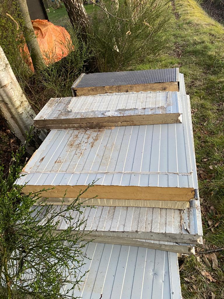 isolatie, Doe-het-zelf en Verbouw, Isolatie en Afdichting, Dakisolatie, Gebruikt, 12 cm of meer, Glaswol