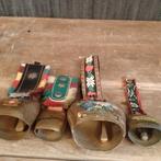 4 vintage koperen belletjes, Ophalen of Verzenden