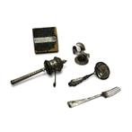 Diversen o.a. Metz & Co doosje, Tibetaanse gebedsmolen & ..., Ophalen of Verzenden, Zilver