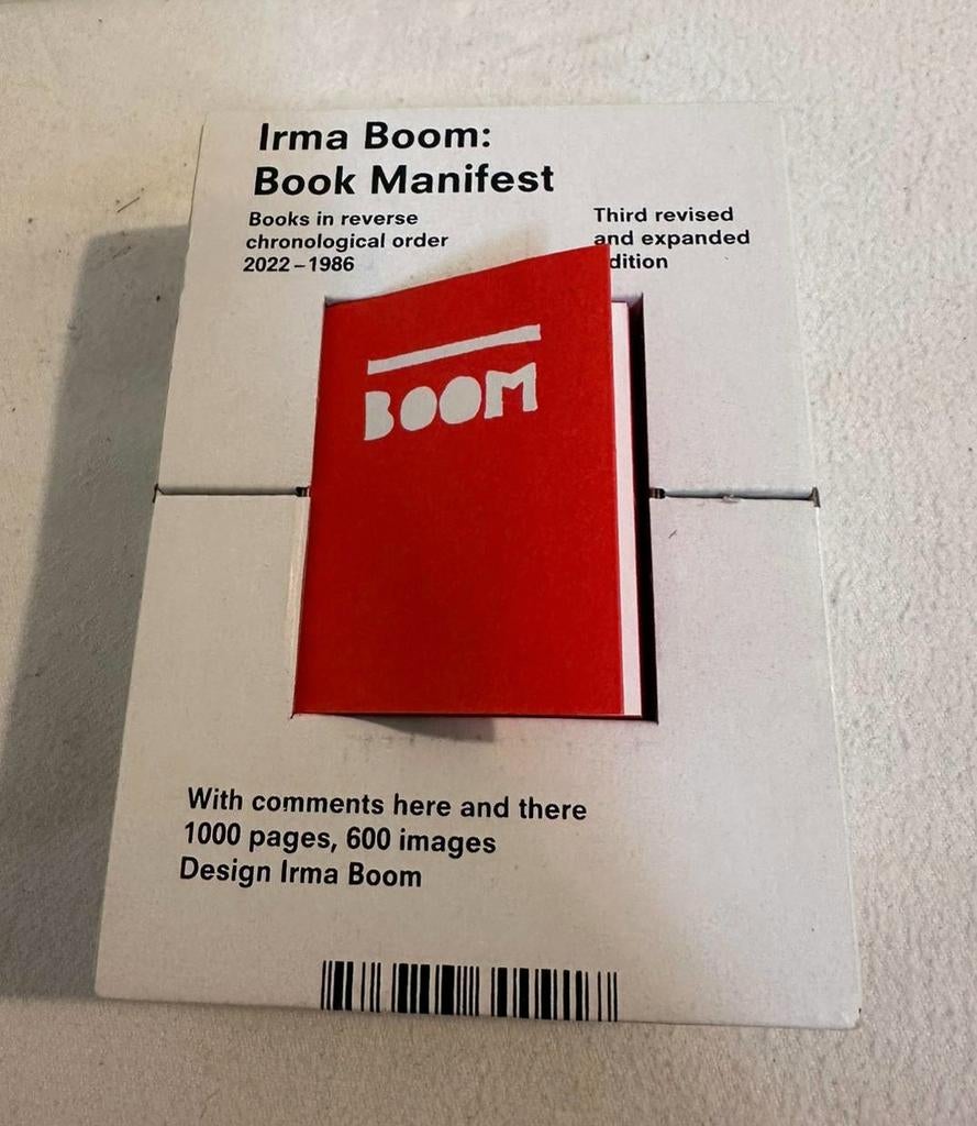Boek Irma Boom - Biography in Books (2022-1986), Boeken, Ophalen, Zo goed als nieuw, Architectuur algemeen