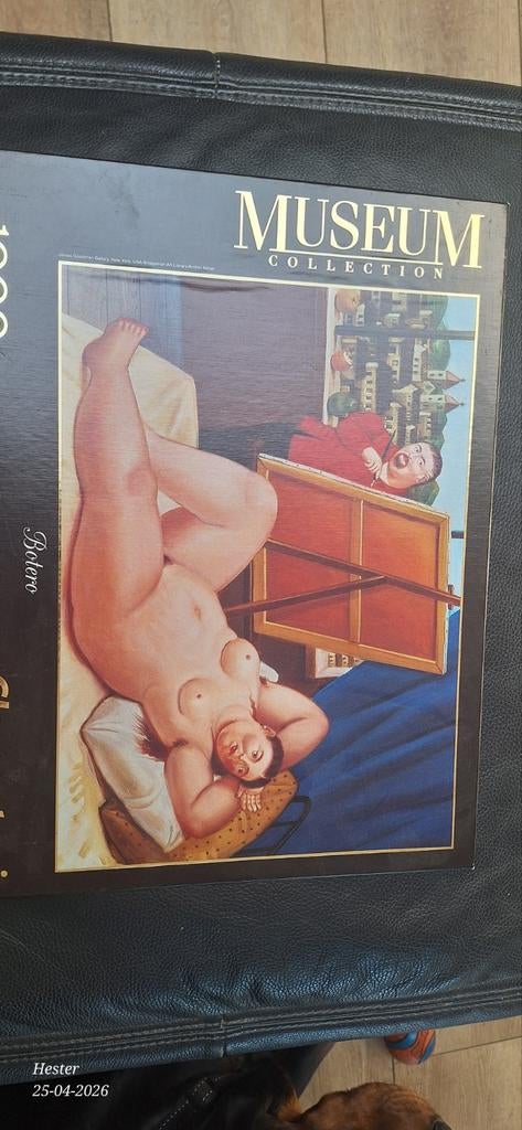 Museum Collectie Botero Puzzel 1000 Stukjes, Ophalen of Verzenden, 500 t/m 1500 stukjes, Zo goed als nieuw, Legpuzzel