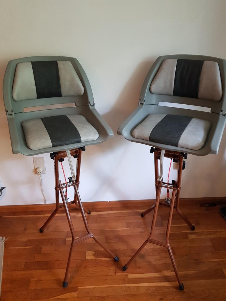 2 mooie boot stoelen, Watersport en Boten, Ophalen, Zo goed als nieuw, Motorboot
