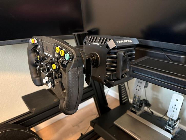 Fanatec CSL DD 8Nm + Formula V2.5 stuur, Computers en Software, Joysticks, Zo goed als nieuw, Ophalen of Verzenden