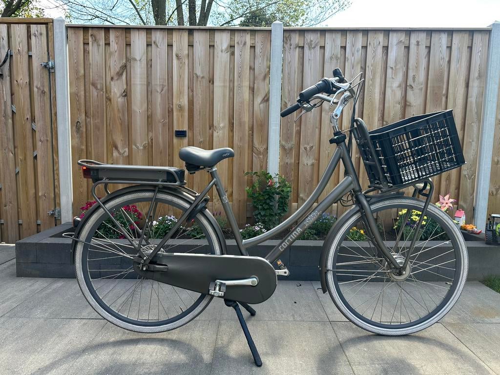 Zeer nette Cortina U4 Family elektrische damesfiets 2186km!, Ophalen, Zo goed als nieuw, Overige merken