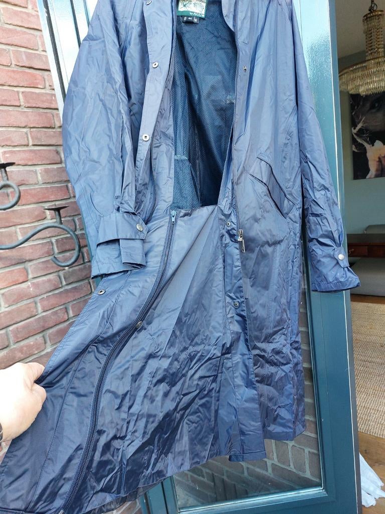 Regenjas Agu maat 44  trenchcoat, Agu, Blauw, Maat 42/44 (L), Ophalen of Verzenden