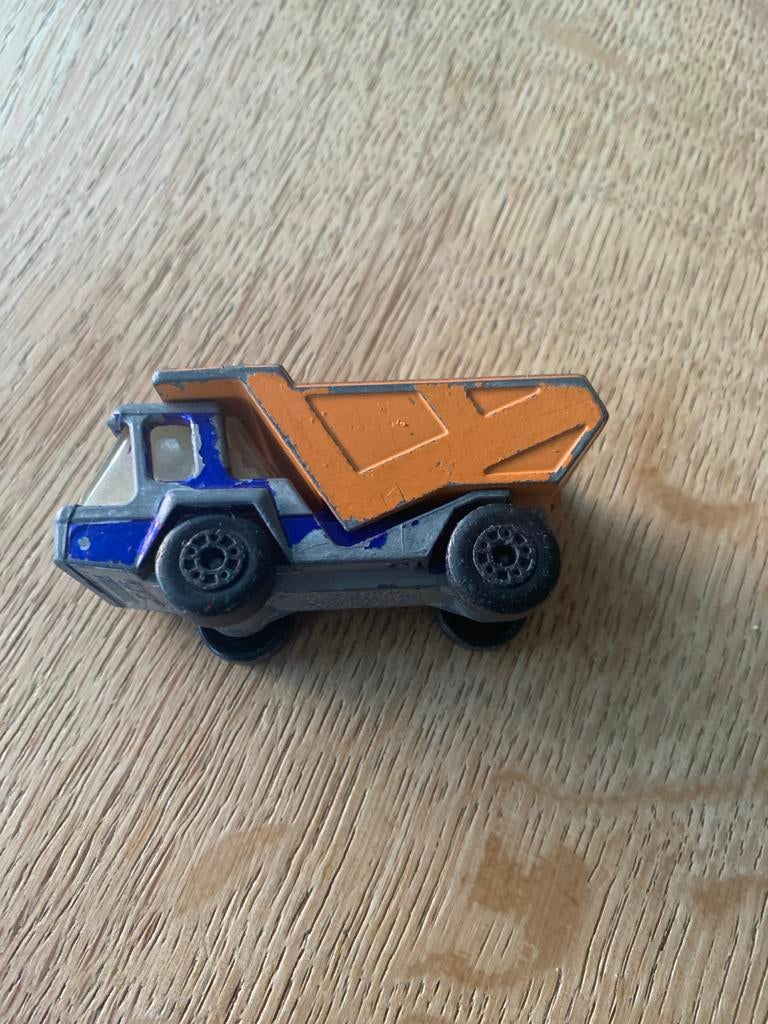 Lesney Products: Skiptruck (37) & Dumptruck (23) - Gebruikt, Ophalen of Verzenden, Gebruikt