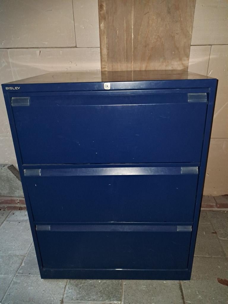 Bisley kantoor ladekast, Ophalen, 25 tot 50 cm, 50 tot 100 cm, Minder dan 100 cm