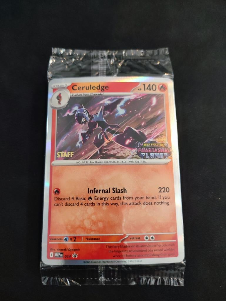 Pokemon phantasmal flames promo staff, Hobby en Vrije tijd, Verzamelkaartspellen | Pokémon, Ophalen, Nieuw, Meerdere kaarten