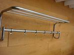 VINTAGE GISPEN STIJL WAND-  KAPSTOK 1960/65, Zo goed als nieuw, Minder dan 100 cm, Metaal, Ophalen