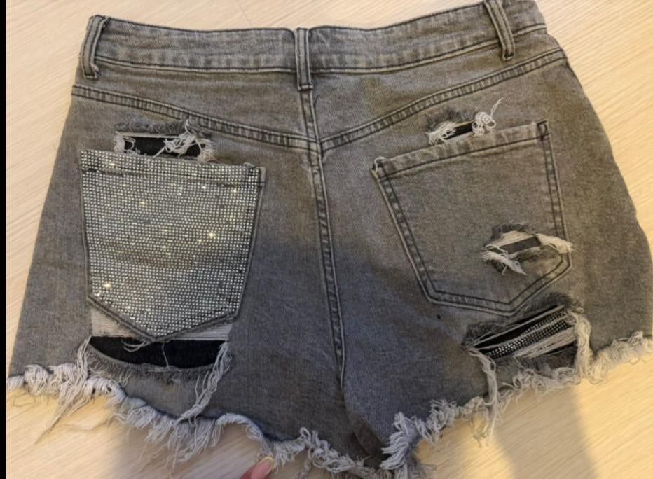 Strass jeans, Ophalen of Verzenden, Zo goed als nieuw, Blauw, W30 - W32 (confectie 38/40)