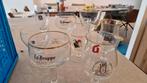 9 speciaalbier glazen - diverse merken, Ophalen, Zo goed als nieuw, Bierglas