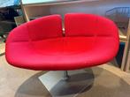 Rode Swivel Lounge Chair Fjord by Patricia Urquiola Moroso, Ophalen, Gebruikt, Minder dan 75 cm, Stof