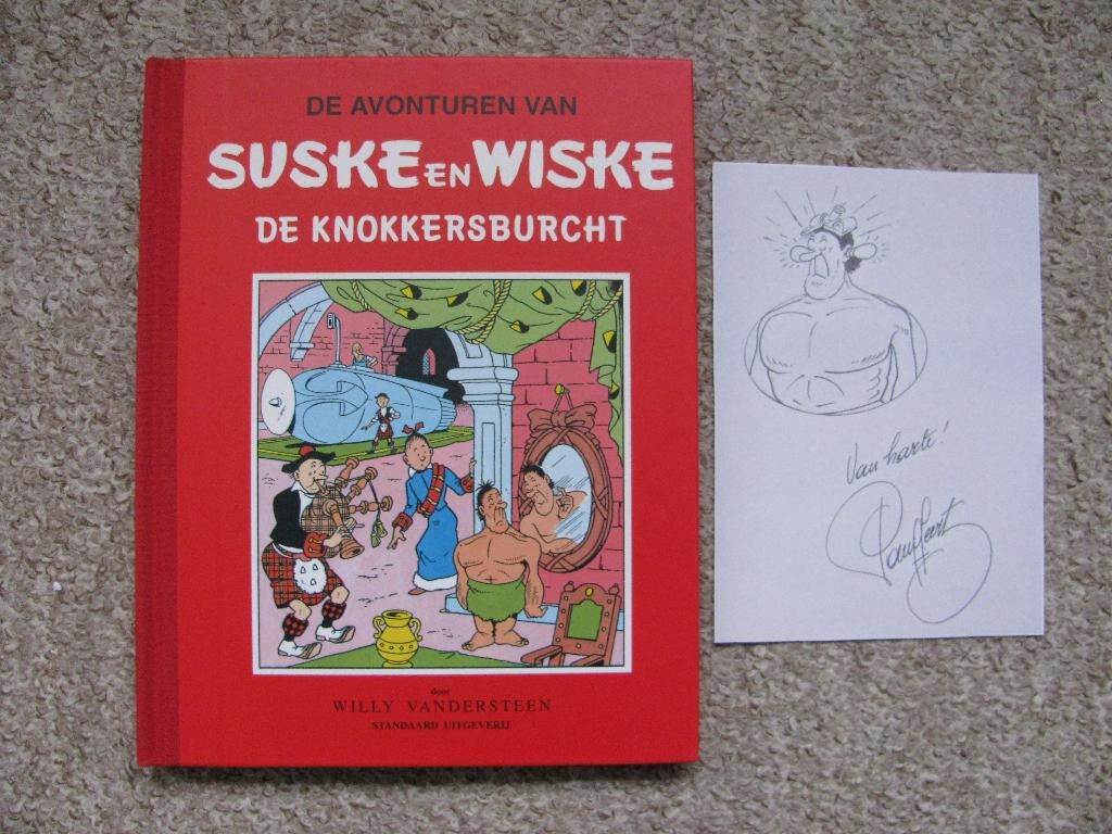 Suske en Wiske 25 Klassiek - De Knokkersburcht +tek P Geerts, Boeken, Stripboeken, Eén stripboek, Nieuw, Ophalen of Verzenden