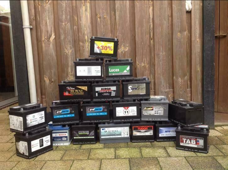 Te koop accu's met garantie 44/45/48/50/52/54/55/60/62/74!, Ophalen of Verzenden, Gebruikt