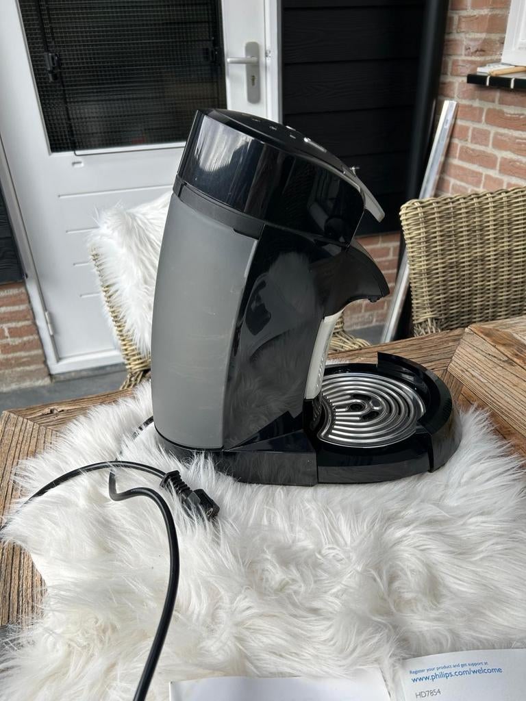 Philips Senseo HD7854 Koffiepadapparaat Zwart, Ophalen, Gebruikt, Koffiemachine, 2 tot 4 kopjes