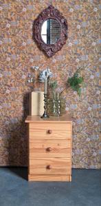 Grenen Nachtkastje / Ladekastje, Ophalen, Minder dan 50 cm, Gebruikt, Landelijk