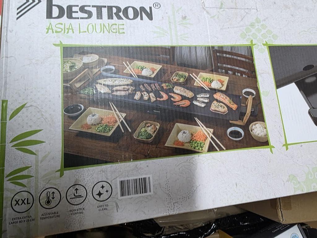 Bestron elektrische XXL Grillplaat, Witgoed en Apparatuur, Grillplaten, Ophalen of Verzenden, Nieuw, Tafelgrill