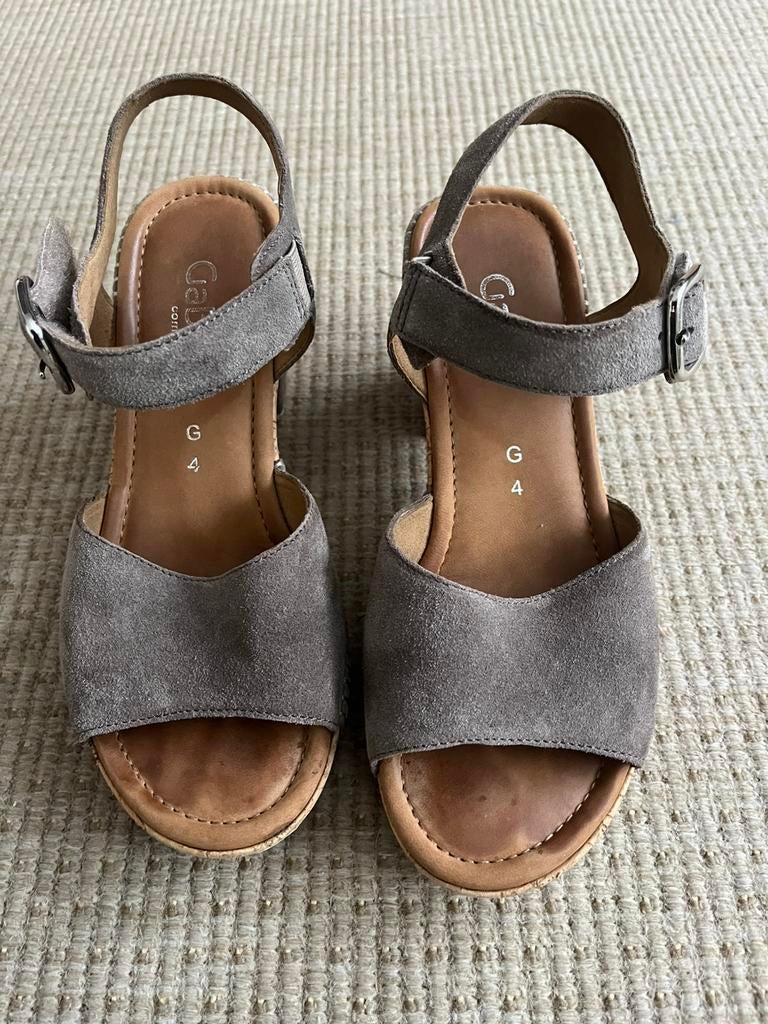 Sandaal Gabor, Ophalen of Verzenden, Zo goed als nieuw, Beige, Sandalen of Muiltjes