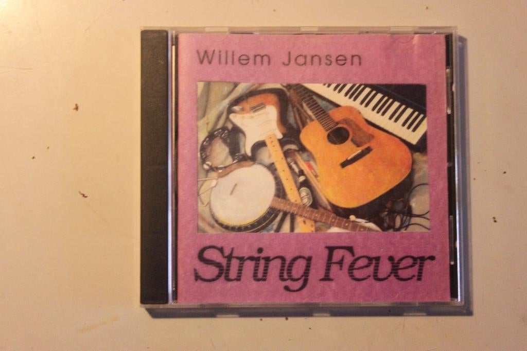 600r - cd - willem jansen - string fever, Ophalen of Verzenden, Gebruikt