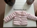 Moncler Roze Kinderjas met Bloemenapplicaties 92, Kinderen en Baby's, Kinderkleding | Maat 92, Ophalen of Verzenden, Zo goed als nieuw