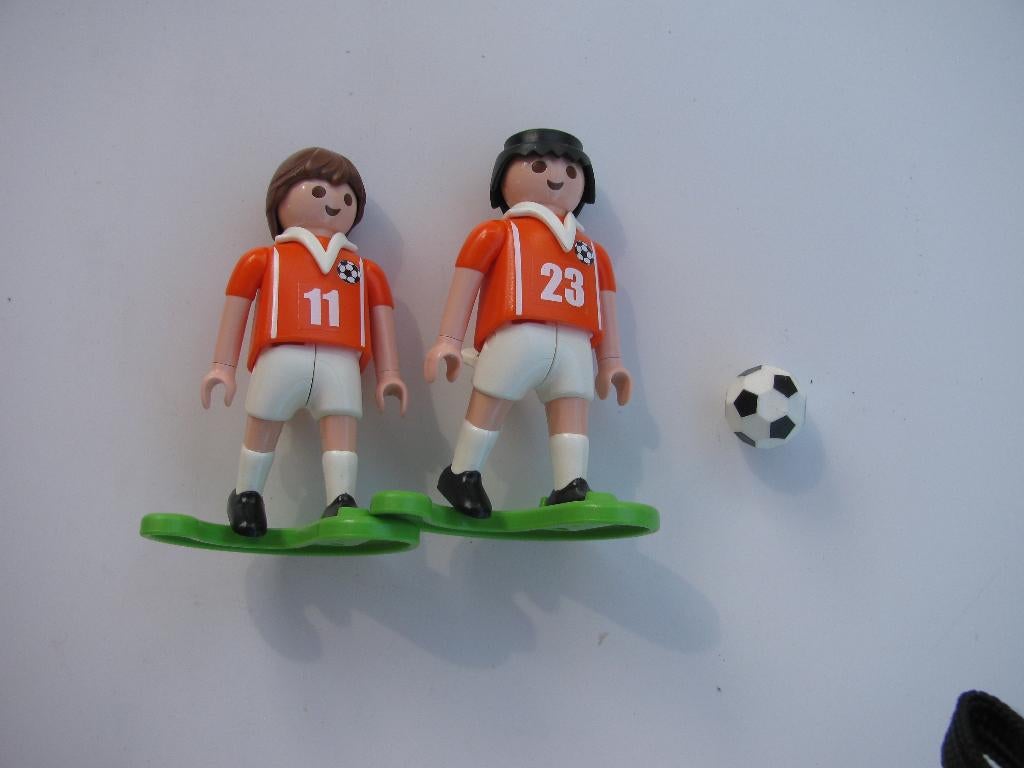 Playmobil 4735 Voetballers '11 en '23, Ophalen of Verzenden, Zo goed als nieuw, Complete set