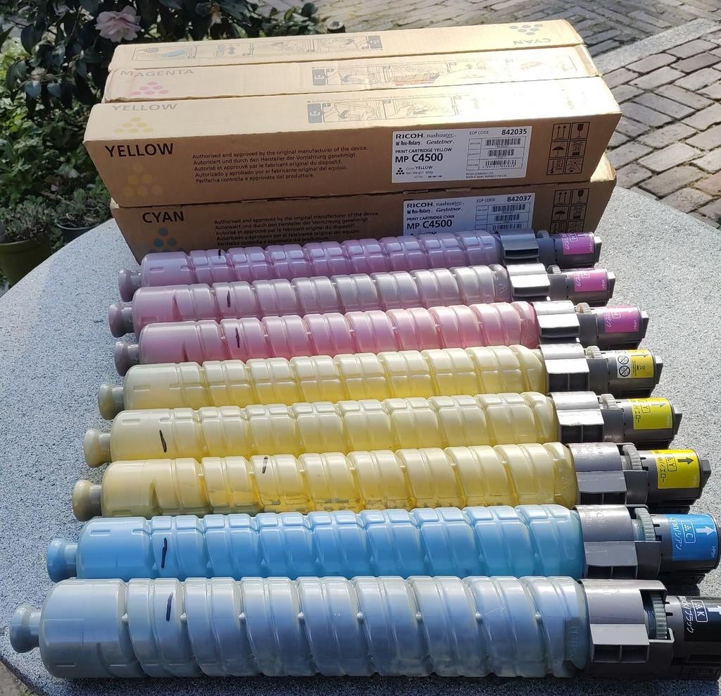 Ricoh MPC3500 MPC4500 Toner Cartridges, All-in-one, Ophalen of Verzenden, Ricoh, Laserprinter