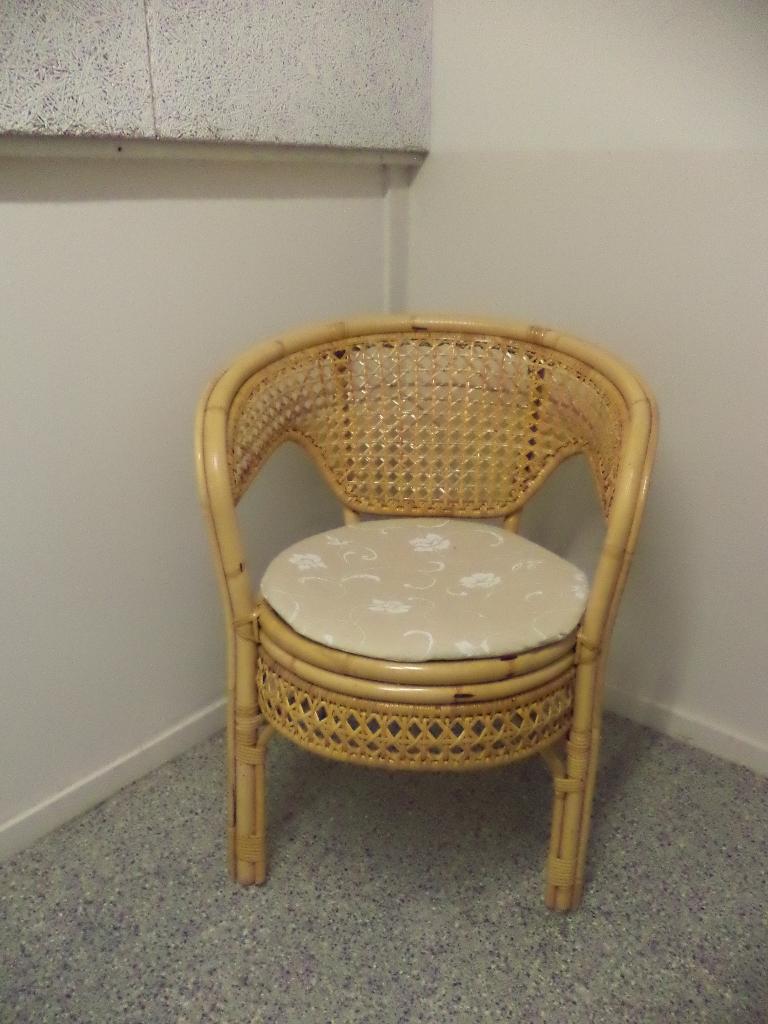Rotan stoel  twee stuks, Ophalen, Twee, Bruin, Riet of Rotan