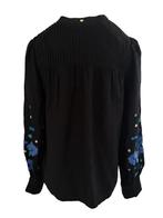 Fabienne Chapot blouse M, Kleding | Dames, Blouses en Tunieken, Zwart, Ophalen of Verzenden, Zo goed als nieuw