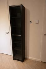 Zwarte sevieskast/boekenkast IKEA Billy/Oxberg, Ophalen, Gebruikt, 200 cm of meer, 50 tot 100 cm