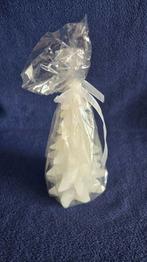 WITTE KAARS IN KERSTBOOM VORM, Ophalen of Verzenden