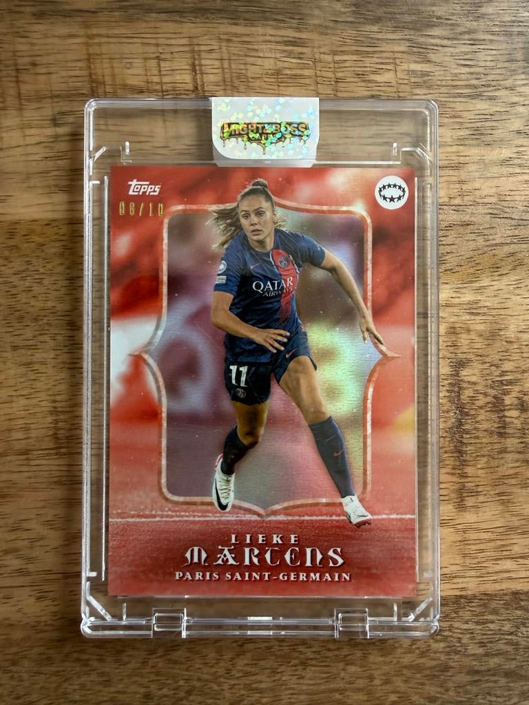 Lieke Martens Topps Women's Champions League 08/10 PSG, Ophalen of Verzenden, Nieuw, Buitenlandse clubs, Spelerskaart