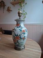 Grote lampenvoet met bloemenpatroon, Ophalen of Verzenden