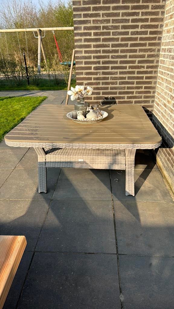 Tuintafel- gratis af te halen, Tuin en Terras, Tuintafels, Ophalen, Gebruikt, Rechthoekig