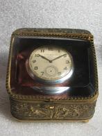 Antiek Frans Porte Montre voor Zakhorloge / Jacht Tafereel, Antiek en Kunst, Verzenden