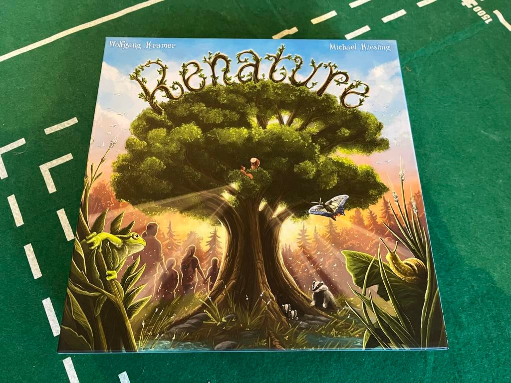 Renature Bordspel - Zo goed als nieuw!, Hobby en Vrije tijd, Gezelschapsspellen | Bordspellen, Drie of vier spelers, Ophalen of Verzenden