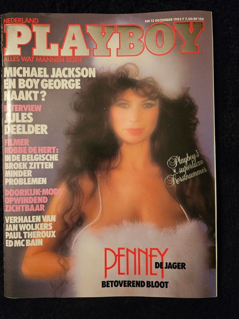 Playboy Nederland December 1985 - Penney de Jager, Ophalen of Verzenden, Gelezen, Overige typen