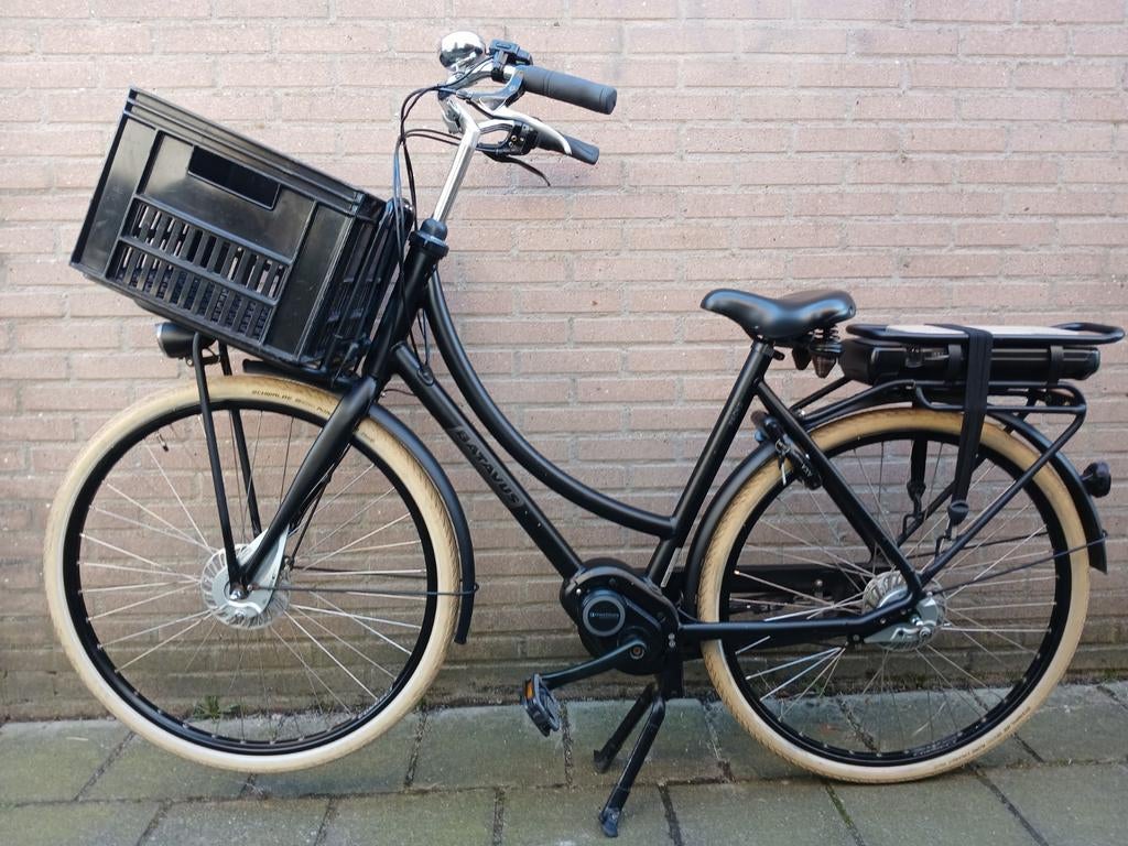 Batavus Packd E-go elektrische transportfiets middenmotor, Ophalen, Gebruikt, Batavus, 51 tot 55 cm