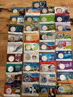 40 zwaar verzilverde herdenkingsmunten (3x 10 euro, 37x 5 eu, Postzegels en Munten, Munten | Nederland, Ophalen, Koningin Beatrix