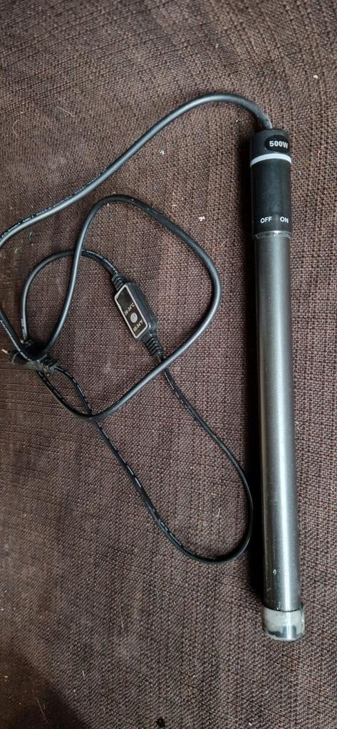 Staafverwarming titanium 500W, Tuin en Terras, Vijver-toebehoren, Ophalen of Verzenden