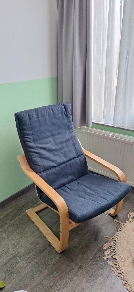kussen voor een POÄNG Fauteuil ikea stoel, 75 tot 100 cm, Ophalen of Verzenden, Zo goed als nieuw, Stof
