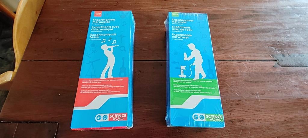 Hema Science World Experimente Kit 2x - Nieuw, Ophalen of Verzenden, Nieuw
