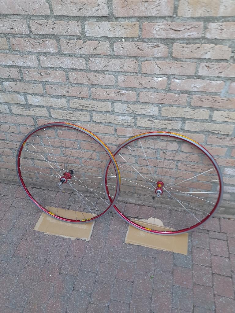 Mavic Helium Wielen, Gebruikt, Aluminium, Mavic, Racefiets