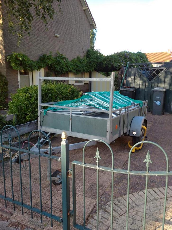 Altrex steiger module A+B+C, Doe-het-zelf en Verbouw, Steigers, Rolsteiger of Kamersteiger, 5 meter of hoger, Ophalen