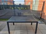 Gratis Jysk tuintafel 150x90 cm, Ophalen, Gebruikt, Rechthoekig, Aluminium