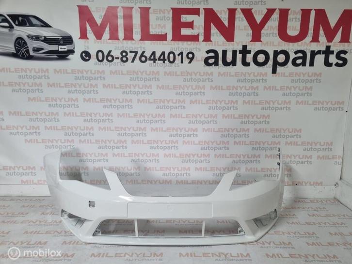 SEAT LEON VOORBUMPER NIEUW (2013-2016)LB9A, Auto-onderdelen, Carrosserie en Plaatwerk, Bumper, Seat, Voor, Nieuw, Ophalen of Verzenden