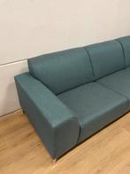 Mooie luxe blauw groene hoekbank - GEREINIGD!!!, Huis en Inrichting, Ophalen, 250 tot 300 cm, Luxe, Hoekbank