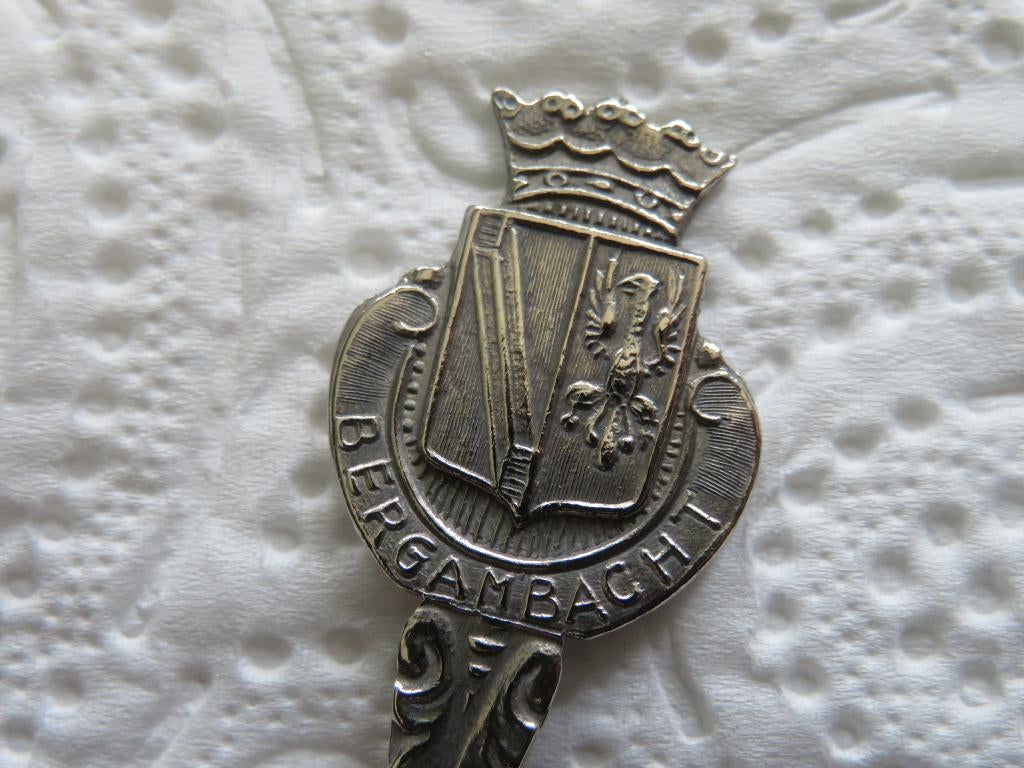 Lepeltje Wapen Bergambacht, Verzenden, Gebruikt, Overige materialen, Bestek