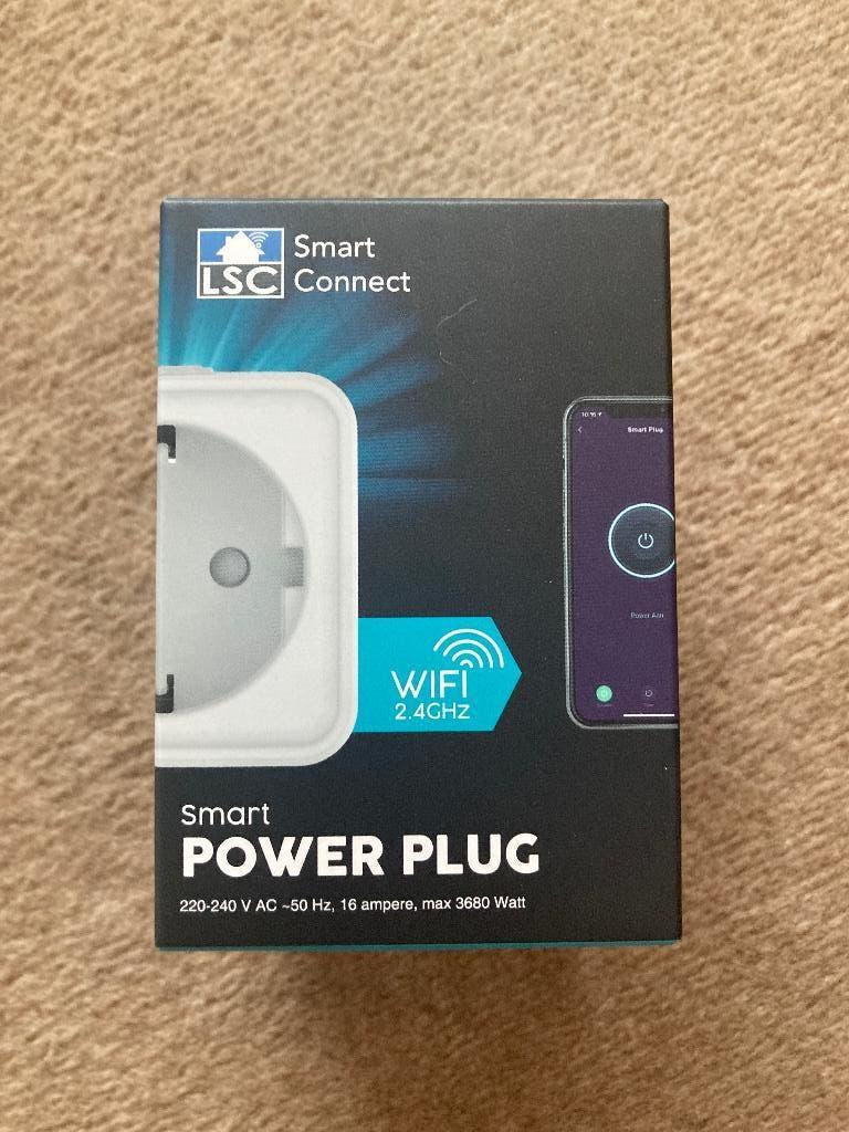 LSC Smart Connect Power Plug NIEUW, Doe-het-zelf en Verbouw, Ophalen of Verzenden, Nieuw, Stekker